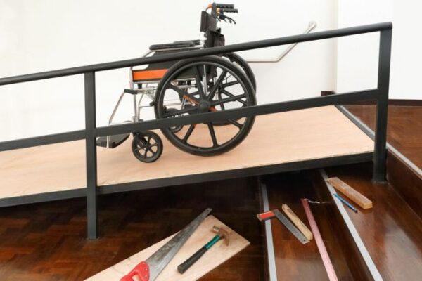 How to Construct a Wheelchair Ramp in Homes