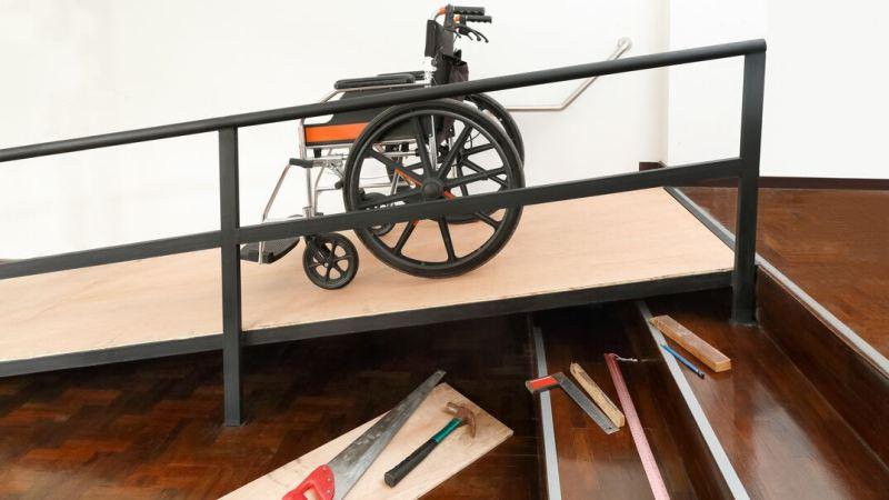 How to Construct a Wheelchair Ramp in Homes